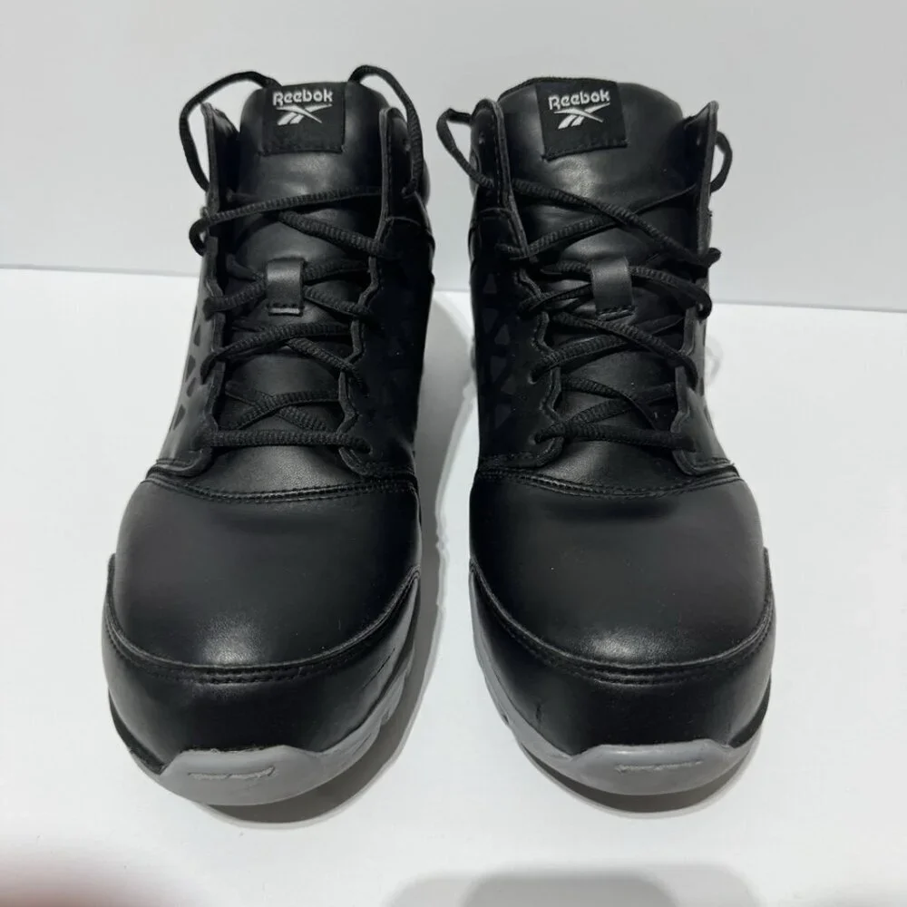 Reebok Mens Sublite Cushion Work Sneaker Black Size 8 M
